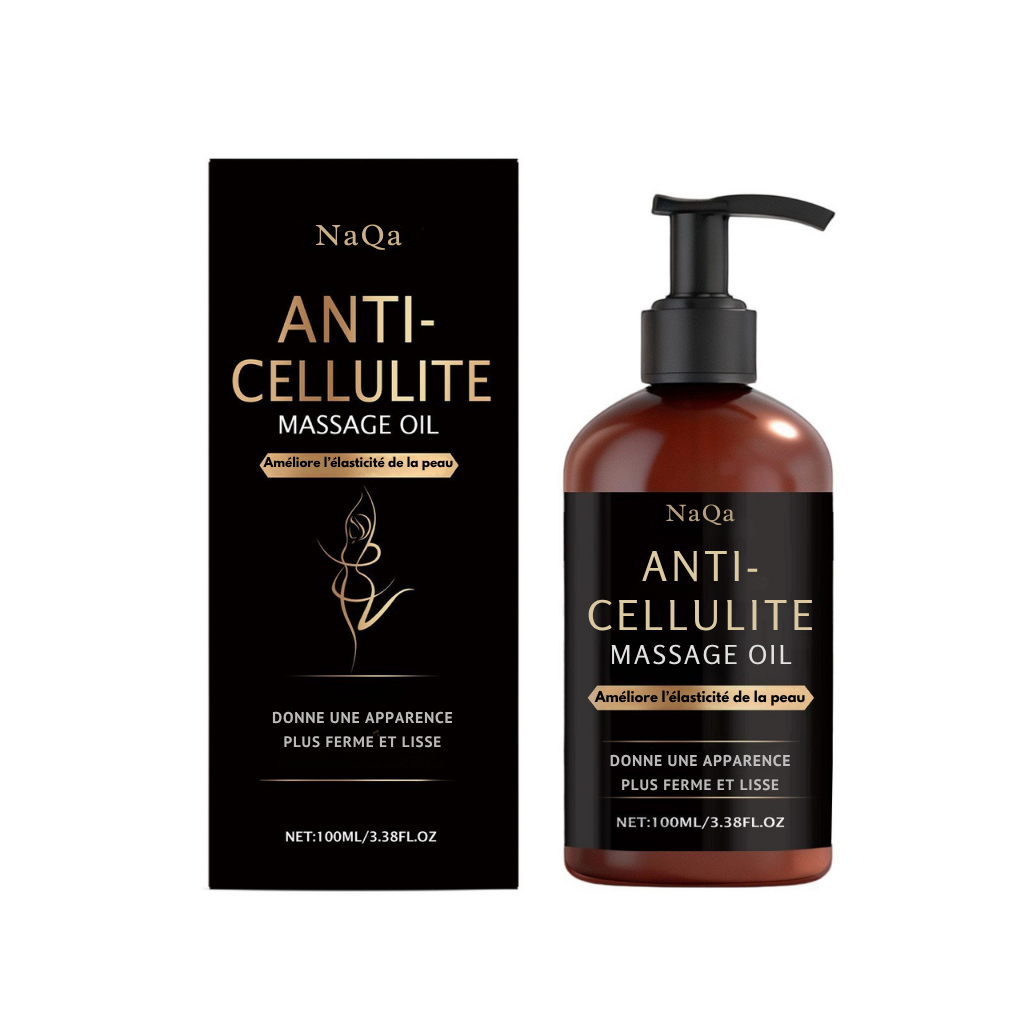 Huile massante anti-cellulite